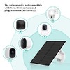 5W Solar Panel Charger for Outdoor Security Cameras