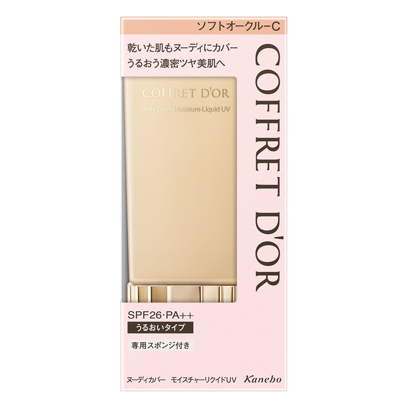 Coffret Dor Foundation Nudy Cover Moisture Liquid UV Soft Oak