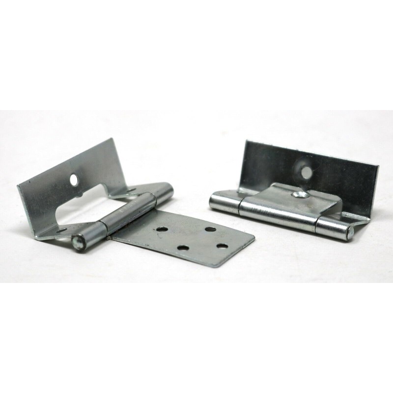 fiXte Non Mortise Cranked Flush Hinge Partial Wrap Cupbaord Cabinets