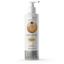 Mossa Natural Cleansing Foam with Cassis AHA Fruit Acids, 190 ml
