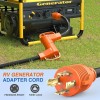 Nilight RV Generator Adapter Cord 30 Amp to 50 Amp