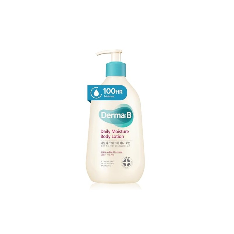 Derma B Loción corporal diaria de humedad 400 ml