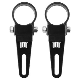 2 PCS NUZAMAS Light Bar Mounts 1.25 Inches Universal Mounting Brackets Holder KitsAdjustable LED Light Mounting Clamps Roll Bar Clamps for Truck UTV ATV RZR