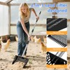 Chicken Poop Scooper & Rake 2-in-1, 4 in 1 Stainless