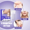 Bluemega Cinta Lifting Facial Estirar la Piel, 40 Pcs