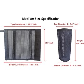 Ankaier Horse Fly Leggings Boots – Set of 4 UV-Protective Stretch Mesh Fly Boots with Stays, Full‑Leg Coverage (Navy Blue)