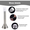 Spring Door Stop,5 Pack Metal Door Stoppers Wall Mounted Doorstop