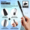 G4GADGET Premium Pack of 10 Black Biro Ballpoint Pens -
