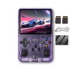 R36S Handheld Game Console 3.5 inch Preinstalled Emulator System Transparent