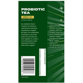 Celestial Seasonings Probiotic Tea Green Tea, 18 Count