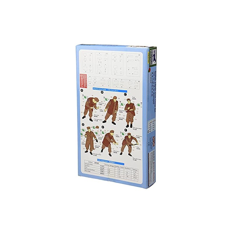 Bronco CB35108 1/35 Figurine Set 25pdr gun crew set WWII