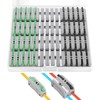 XHF 60 Pcs Black, White & Green Conductor Compact Connectors