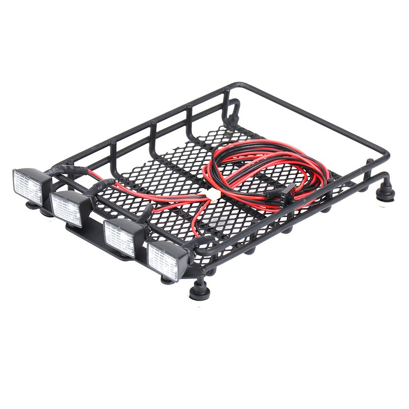 Middle Size Roof Rack Luggage With LED Lights Quadrate for