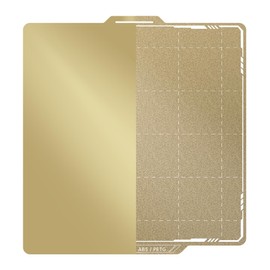 BIQU Smooth PEI+Textured PEI Build Plate Compatible with Bambu-Lab X1C X1E P1P P1S A1 257x257mm, Double Sided PEI Spring Steel Build Plate Flexible Sheet Print Bed Removable Surface Platform