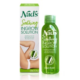 Nad's Nad's Soothing Ingrow Solution, Ingrown Hair Reduction, Treatment for Ingrown Hairs, Redness and Inflammation, Ingrown Hair Treatment, 125ml