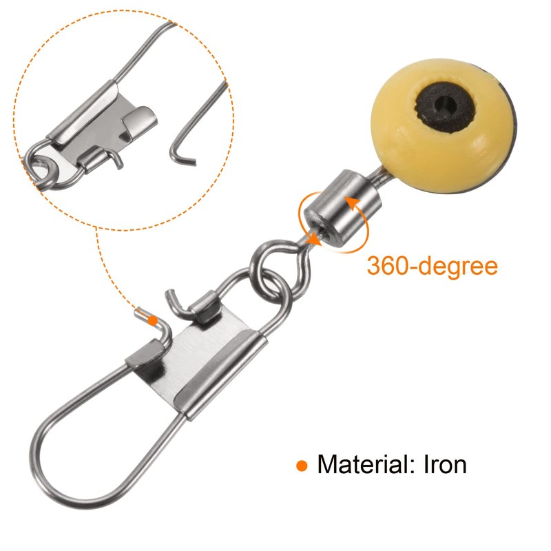 PATIKIL Fishing Line Sinker Slides 33LBS Load Capacity 20pcs Float