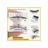 Kit De Pestañas Postizas Magnéticas Con Clip 4 Pares