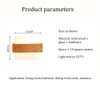 Ganeep Scandinavian Nordic Wood Wall Light Glass Lampshade Corridor Balcony