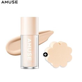 AMUSE Dew Wear Foundation Set 9items, Foundation:01 Pure