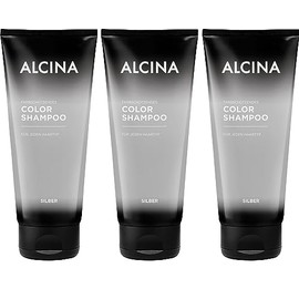 Alcina Colour Shampoo Silver 200 ml Pack of 3