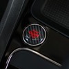 Gel Emblem Start Stop Button Cover Sticker Keyless GO Carbon