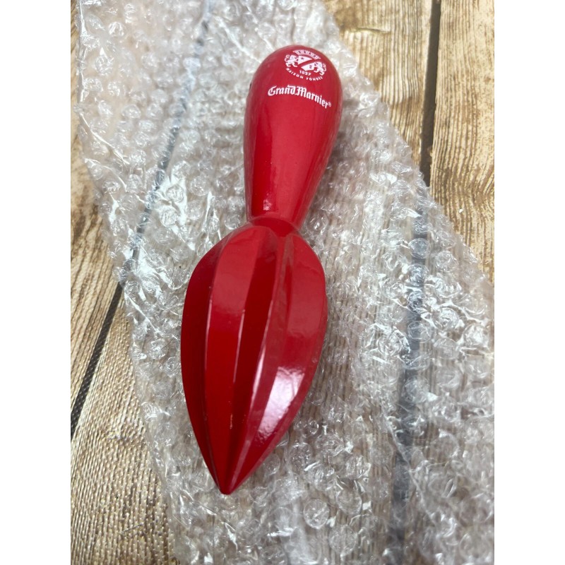 Grand Marnier Red Citrus Juicer Handheld Lemon Lime Reamer Mixology