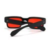 EYLRIM Square Frame Sunglasses for Women Men Trendy Chunky Rectangle