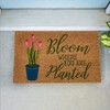 Avera Products Bloom Where You are Planted Doormat - Spring