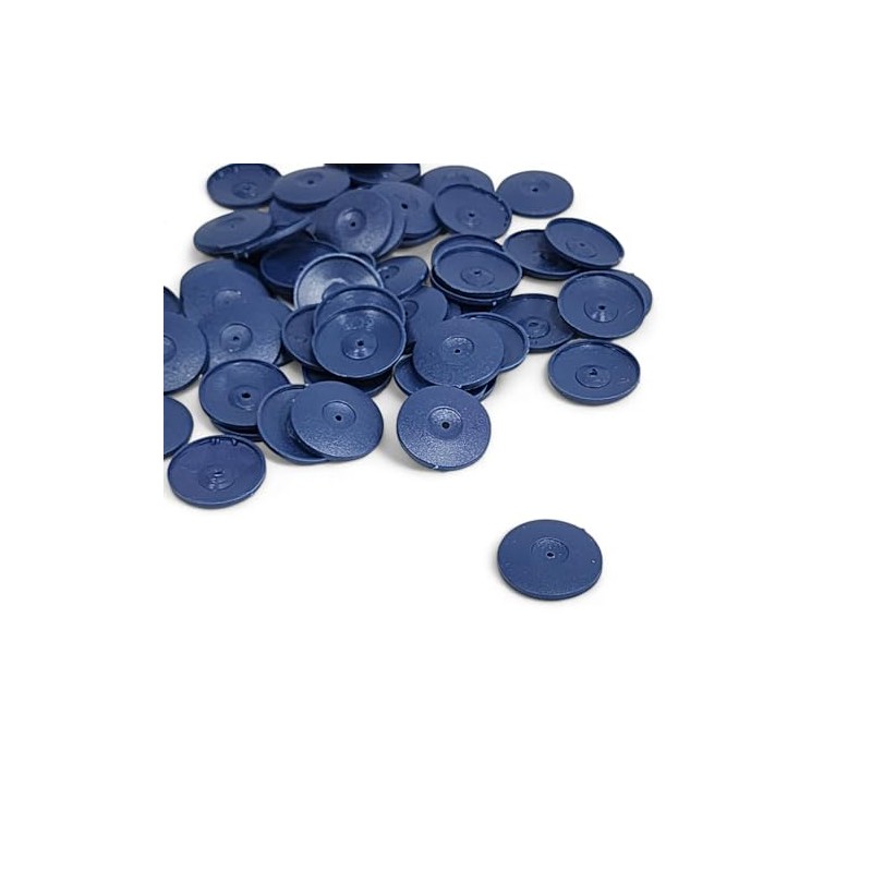 500 Pack - Plastic Cap Washers, Use with Nails or