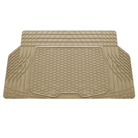 FH Group Trunk Cargo Liner Mat for Auto Car SUV Van Sedan All Weather Protection Tan