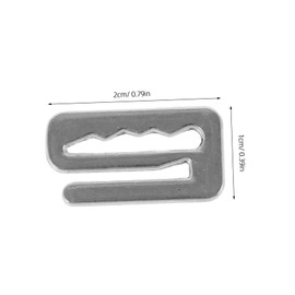 Healvian 20pcs Barber Cape Buckle Hooks Hair Cutting Cape Strap Adjusters for Salon Use Convenient Practical Design for