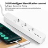 Smart Power Strip 3 Outlets 2 USB Ports 1 Type