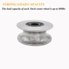 3in U Groove Wheel Stainless Steel Rolling Gate Wheels Slide