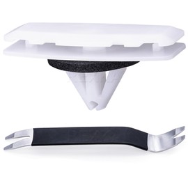 Rexka 30pcs Fender Flare Clips 68526185AA for 2018-2024 Wrangler JL & 2020-2024 Gladiator JT & RAM 1500 - Fits Jeep Fender Clips-Auto Trim Panel Body Remover