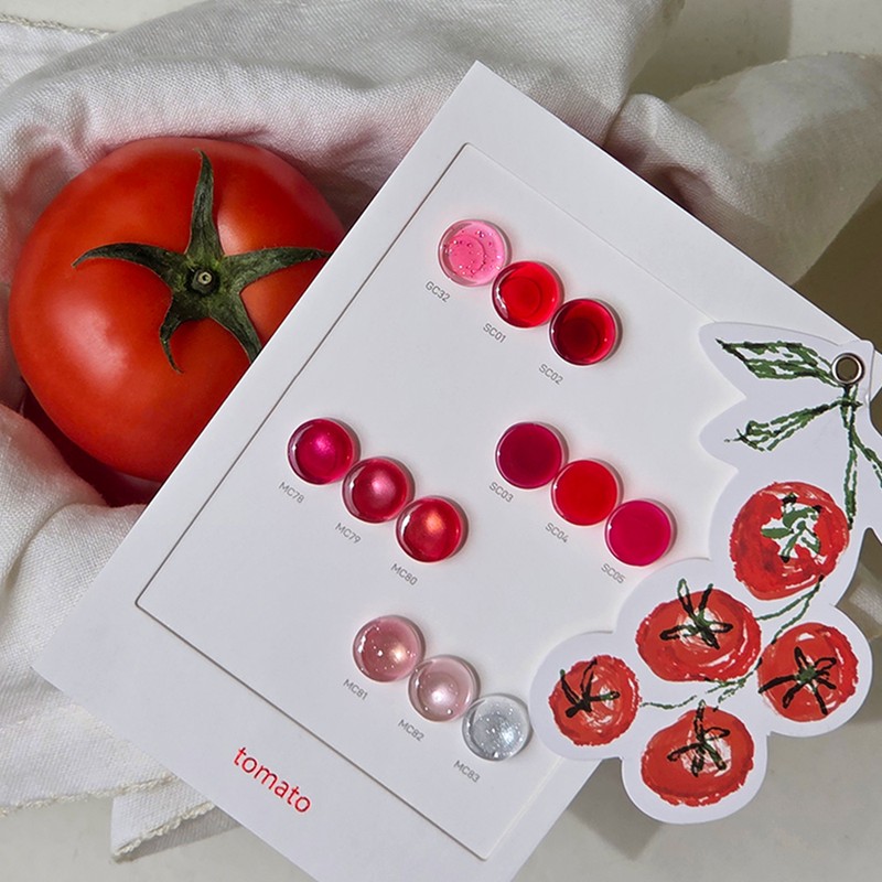 pov Forb Tomato Magnetic Gel Glitter Gel Single Item /