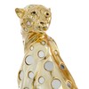 Deco 79 Polystone Leopard Sculpture, 7" x 9" x 16",