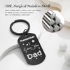 BLThing Father's Day Gifts for Dad - Keychain for Dad