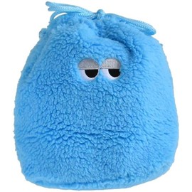 Ijinsha Iroiro Ome Drawstring Pouch, Blue 44217