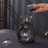 Aoheuo Lazy Kungfu Glass Tea Set Magnetic Water Diversion Rotating