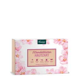 Kneipp Gift Set Almond Blossom Skin Tart Collection - Selected Almond Oil & Almond Blossom Best Seller: Shower Balm, Care Oil Bath, Cream Oil Exfoliation, Sensitive Body Milk & Hand Cream - Ideal Gift
