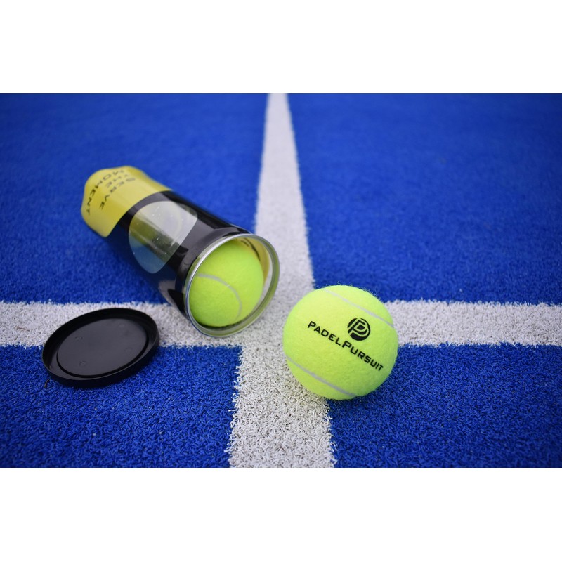 PadelPursuit Training Padel Balls for Training Games, 3 x 3