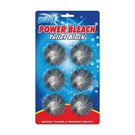 DUZZIT POWER BLU TOILET BLOCK 6PK