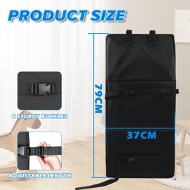 Pool Ladder Guard 14.5 x 31inch, Pool Ladder Protector Cover to Prevent Child from Climbing,Drowning,Falling into The Pool, Ladder Cover,