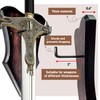 Sword Plaque Wall Mount Vertical Display Holder Adjustable Stand for