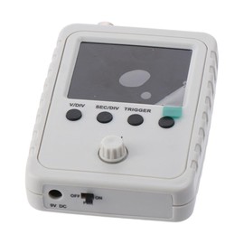 HOBBYIN DSO Shell Oscilloscope Full Assembled with BNC-Clip Cable Probe, Shell Oscilloscope Kit DSO150 Electronic Teaching Training DIY Kit