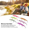 6PCS Minnow Fishing Lure Long Throw Floating Artificial Hard Bait