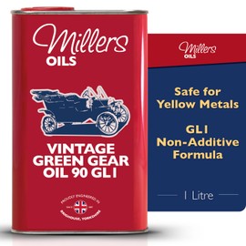 Vintage Green Gear Oil 90 GL1 (Non EP), 5 liters