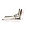 304 Stainless Steel Foldable Heavy Duty Shelf Bracket Wall Mounted