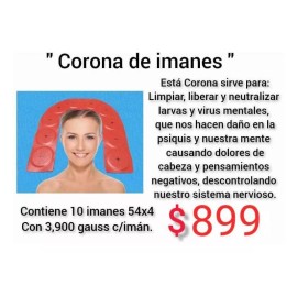 Corona De Imanes Biomagnetismo