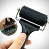 2"Inch Rubber Brayer Roller & Plastic Stamp Making Pressure Plate